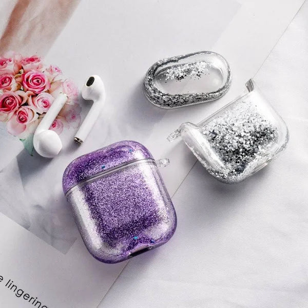 AirPods Case Glitter Liquid Cover Protector Air Pods Bumper Hard Coque Etui For Airpods Gen 2 Gen 1 AirPods Case Glitter Liquid Cover Protector Air Pods Bumper Hard Coque Etui For Airpods Gen 2 Gen 1